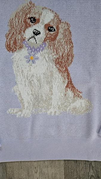 Cavalier King Charles Spaniel Jacket - Sz Large - Tapestry by factory Golden Horn