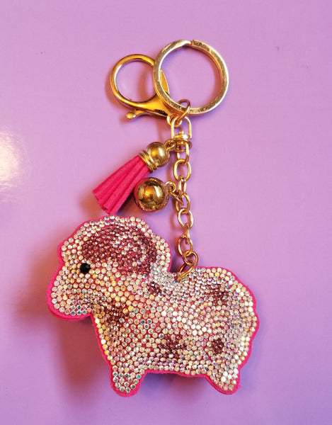 Golden Horn Creations Kitty Cat & Puppy Dog Keychain