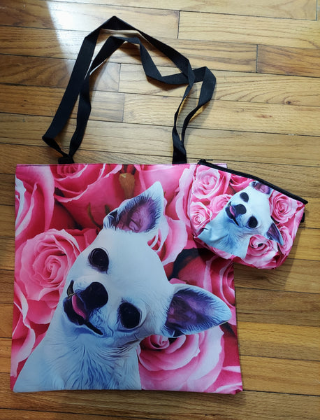 Chihuahua Tote for Chihuahua Lovers, Chihuahua Tote, Chihuahua sold Handbag