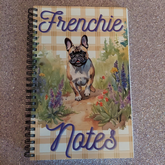 3 Styles French Bulldog Frenchie Dog Blank Notebook Journal Planner Book Diary