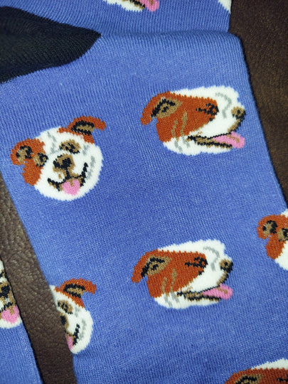English Bulldog Breed Ladies Novelty Socks