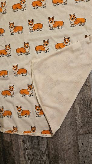 Pembroke Welsh Corgi Puppy Dog Summer Sleeveless T-shirt Blouse