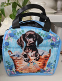 Ringside German Shorthaired Pointer Puppy Dog Breed Insulated Lunch Cooler Bag Tote