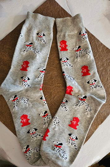 Dalmatian Puppy Dog Knee Hi Socks 2 designs