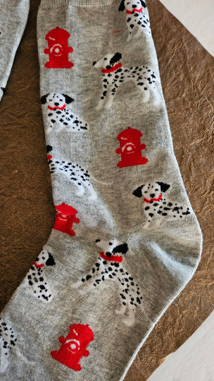 Dalmatian Puppy Dog Knee Hi Socks 2 designs