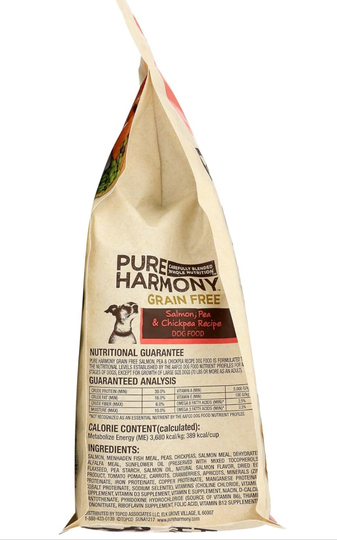 Topco Pure Harmony, Dog Food, Real Meat Premium Organic Recipe Unique Blend and Dog Jerky Treats 3 Flavors  USA made