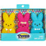 Officially Licensed Easter Bunny Peeps Vinyl Squeaker Dog Toy 3 Colors in 1 package