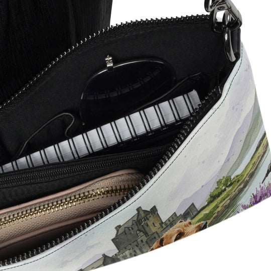 Irish Terrier Dog Crossbody Purse Clutch Handbag