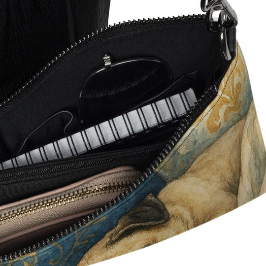 Pug Dog Crossbody Purse Clutch Handbag 2 Designs Available