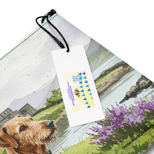 Irish Terrier Dog Crossbody Purse Clutch Handbag