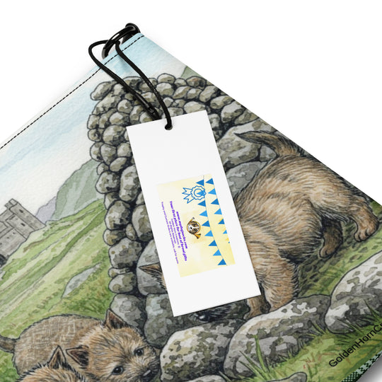 Cairn Terrier Dog Crossbody Purse Clutch Handbag