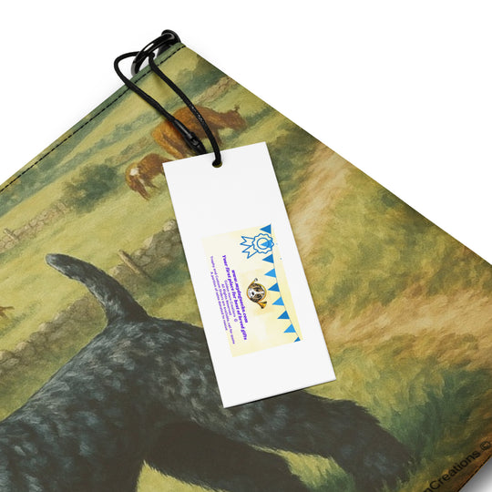 Kerry Blue Terrier Dog Crossbody Purse Clutch Handbag