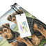 Airedale Lakeland Welsh Terrier Dog Crossbody Purse Clutch Handbag 2 designs