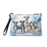 Italian Greyhound Dog Crossbody Purse Clutch Handbag