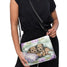 Border Terrier Dog and Otter Crossbody Purse Clutch Handbag