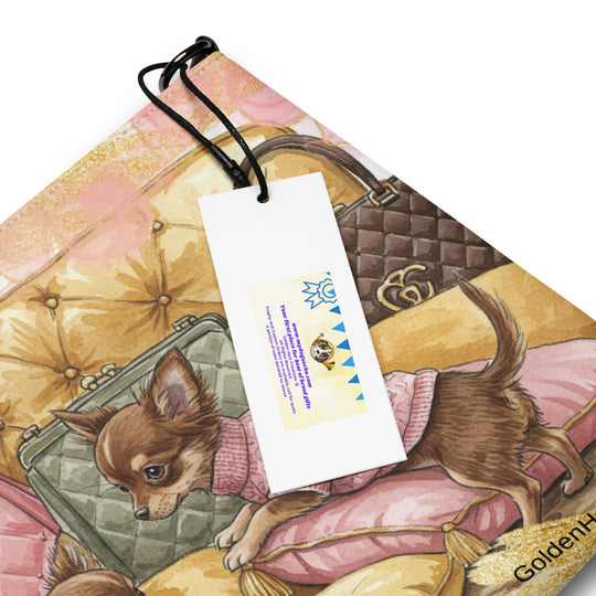 Chihuahua Dog Ladies Crossbody Purse Clutch Handbag