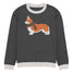 Scarfed Cozy Winter Pembroke Welsh Corgi Dog Ladies Sweater Made to Order