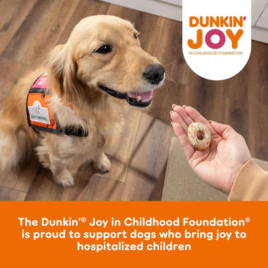 thumbnail image 2 of Milk-Bone X Dunkin' Limited Edition Vanilla Glaze Dog Treats - 8oz 2 of 6