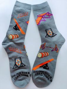 AKC Dog Agility MACH, Tunnel, Weave Poles Socks