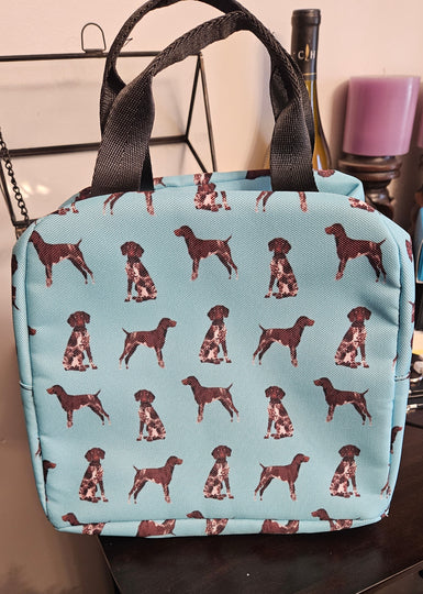 Ringside German Shorthaired Pointer Puppy Dog Breed Insulated Lunch Cooler Bag Tote