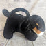 Pretty Bernese Mountain Dog Plush Handbag Purse Zippered Top Children Toy
