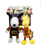 Peanuts 9 Inch Halloween Snoopy and Woodstock Dog Toys Squeaky Plush Fabric Officially Licensed