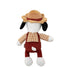 Peanuts 9 Inch Halloween Thanksgiving Fall Snoopy Scarecrow Dog Toy Squeaky Plush Fabric Officially Licensed