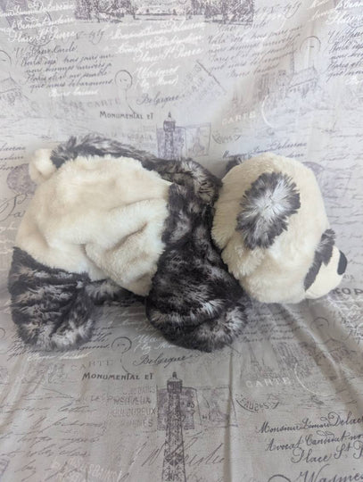 Panda Bear Plush Handbag Purse Zippered Top Children Toy