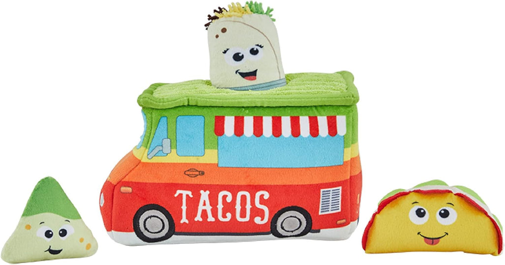 Outward Hound Hide A Taco Plush Dog Toy Puzzle