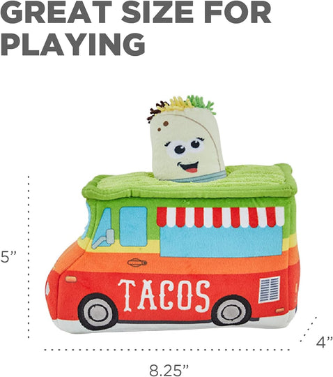 Outward Hound Hide A Taco Plush Dog Toy Puzzle