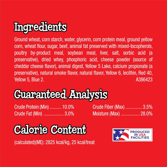 Purina Twist-Ables Beef Cheese Flavors Dog Treats Food 5.5 Oz