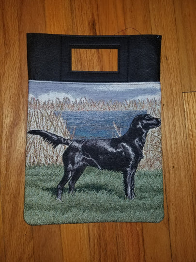 Flat-coated Retriever Dog Purse Computer Bag