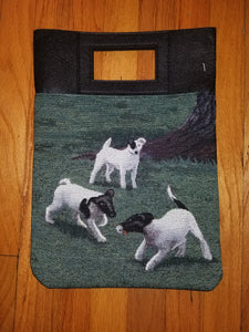 Smooth Fox Terrier Dog Purse Computer Bag