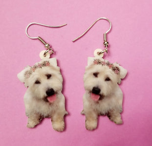 Glen of Imaal Terrier Dog Lightweight Earrings