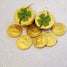 Irish Shamrock St. Patrick's Day Four Leaf Clover Lightweight Earrings Jewelry