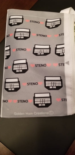 Steno Court Reporter Stenographer Coin Purse Makeup Bag