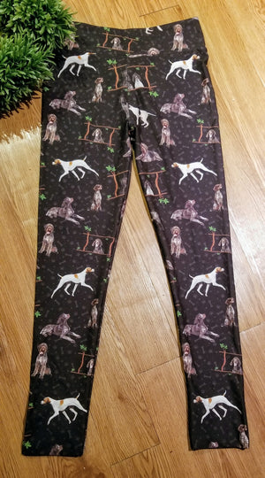 Our Perfect Pointer Ladies Leggings, German Shorthaired, Wirehaired and Pointer