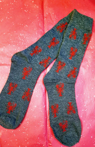 New England Red Lobster Ladies Socks