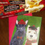 Scottish Terrier and West Highland White Terrier Dog Christmas Holiday Greeting Cards