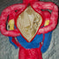 Plush Red Scarlet Macaw Parrot Bird Handbag Purse zipper Children Toy