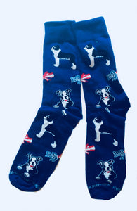 All American Boston Terrier Dog Socks