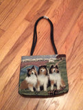 Ladies Shetland Sheepdog Sheltie Purse With Sheep