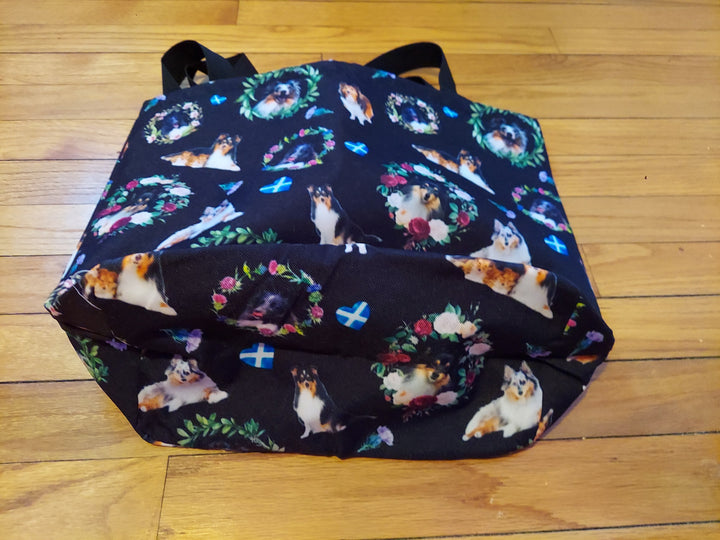 Shetland Sheepdog Sheltie Handbag Purse Tote