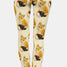 Red Sly Fox Wildlife Ladies Leggings Activewear Yoga Pants