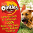 Hartz Oinkies Smoked Pig Skin Twist Dog Treats Wrapped with Real Chicken, Natural Dog Treats, No Rawhide