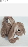 Plushies Lop Eared Rabbit Bunny  Handbag Purse zipper Children Toy