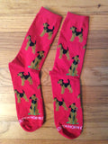 Airedale Lakeland Welsh Terrier Dog Breed Ladies Novelty Socks 2 designs